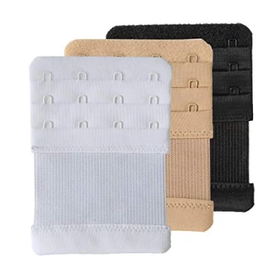 Image of SAMGU Women&#039;s Bra Extender 4 Hook Elastic Stretchy Extension Strap
