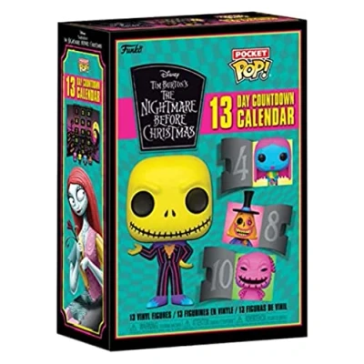 Image of Funko Advent Calendar: 13 Days Jack Skellington the Nightmare Before Christmas (the Christmas) Blacklight Disney: Of Surprises