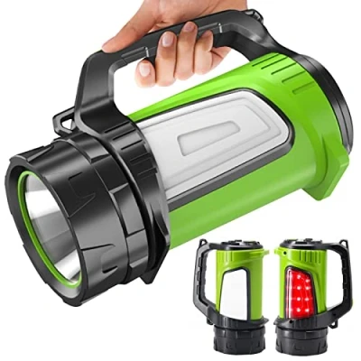 Image of Maclean MCE345 3in1 Rechargeable LED Flashlight Search Light Hand Held Powerbank Function 3 Modes 5W XM L T6 Cold White 6500K 3.7V 3x18650 4500mAh