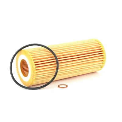 Image of 11427787697 Oil Filter BOSCH 1 457 429 185 with gaskets/seals Insert BMW: 3 Touring, Saloon, Hatchback