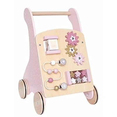 Image of JaBaDaBaDo W7208 Bunny Activity Wagon, Multicoloured