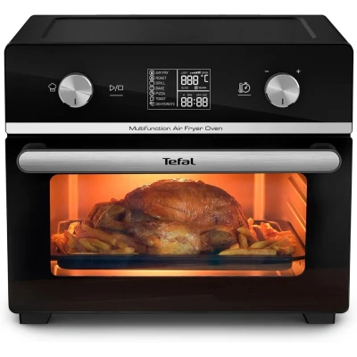 Image of TEFAL Easy Fry 10 in 1 FW606840 Air Fryer Oven Black, Black
