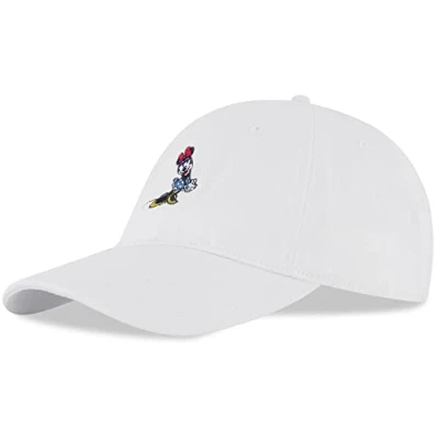 Image of Disney Women&#039;s Baseball Cap, Minnie Mouse Adjustable Hat for Adult, White, L/XL