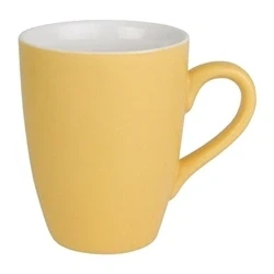 Image of Olympia Matt Pastel Mug Yellow 340ml (Pack of 6)