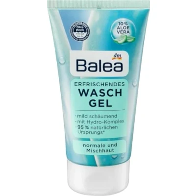 Image of Refreshing Wash Gel with Aloe Vera for a thorough and gentle cleansing of the skin, 150 ml
