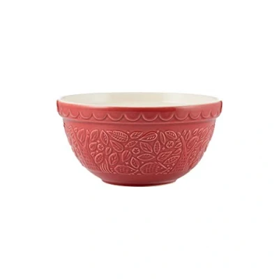 Image of Mason Cash In The Forest S30 Red Mixing Bowl 21cm