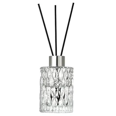 Image of 150ml 5 fl oz Empty Refillable Clear Glass Diffuser Bottle Aromatherapy Jar Container Fragrance Accessories Use for DIY Replacement Reed Sets Essential Oils Craft Decor