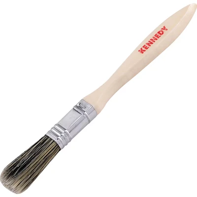 Image of 5x Kennedy Paint Brush Wooden Handled 1/2&quot; Wide