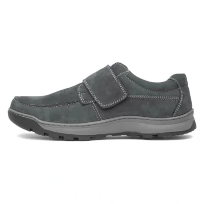 Image of Hush Puppies Casper Mens Classic Touch Fastening Shoes, Navy, 7 UK