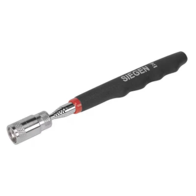 Image of Siegen Heavy Duty Magnetic Pick Up Tool with LED 3.6kg Capacity