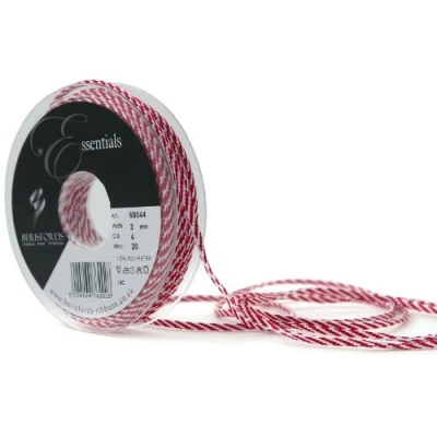 Image of Berisfords 3 mm Bakers Twine, Red