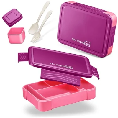 Image of My Vesperbox Lite Bento Box Children&#039;s Lunch Extremely Robust Ideal for Nursery and School