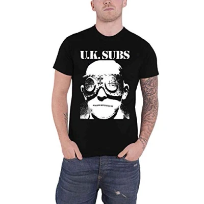 Image of UK Subs T Shirt Another Kind of Blues Band Logo Official Mens Black XL