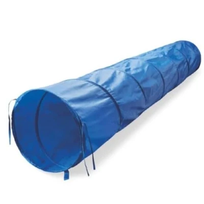 Image of maxxpro Dog Tunnel Agility Set Dogs Foldable Lightweight with Carry Bag and Pegs 3M