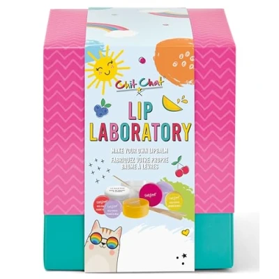 Image of Chit Chat Lip Laboratory Make Your Own Balm Gift Set Vegan &amp; Cruelty Free for Girls