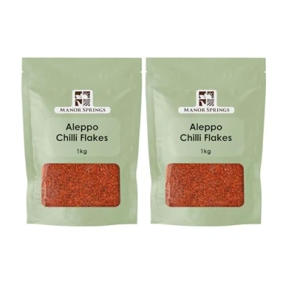 Image of Aleppo Chilli Flakes (Pul Biber) 2kg by Manor Springs