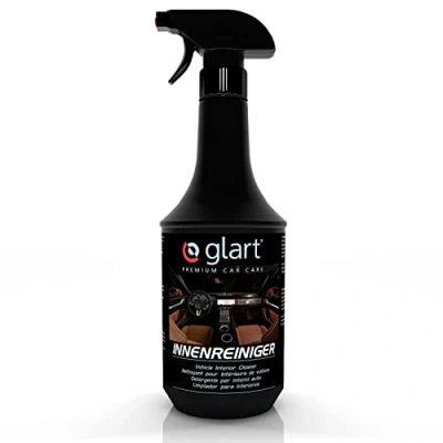 Image of Glart 451IR Car Interior Cleaner for your Cockpit, Seat Cushions, Leather, Passenger Compartment, Dashboard Detailing, 1,000 ml , Black