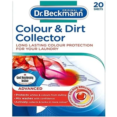 Image of Dr. Beckmann COLOUR Collector 3in1 collecting sheets for ultimate protection now with EXTRA &amp; FIBRE CARE 20
