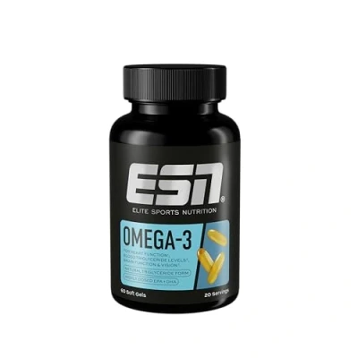 Image of ESN Super Omega 3, 60 3 Fish Oil Capsules with EPA and DHA