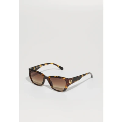 Image of Michael Kors Pearl River Sunglasses, Women&#039;s, Size: 56, Dark tortoise