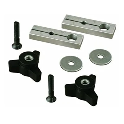 Image of T Track Sliding Nuts Aluminum Alloy Slot Fastener Set with Stainless Steel Nut and Plastic Bolts Knobs for Woodworking Tool Workbenches Jigs Fixtures
