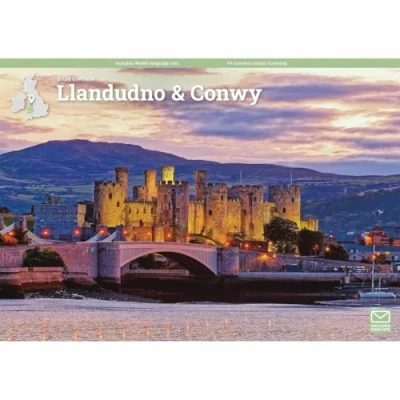 Image of Llandudno &amp; Conwy A4 Calendar 2026