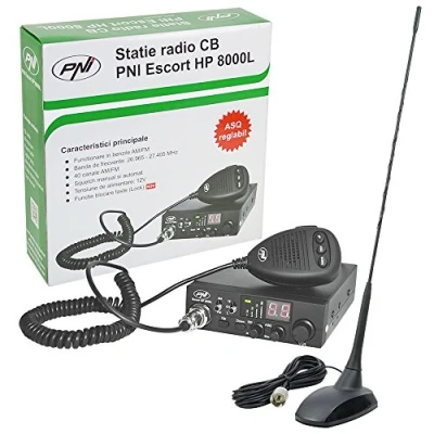 Image of CB Radio Station PNI ESCORT HP 8000L ASQ + Extra 48 with Magnet