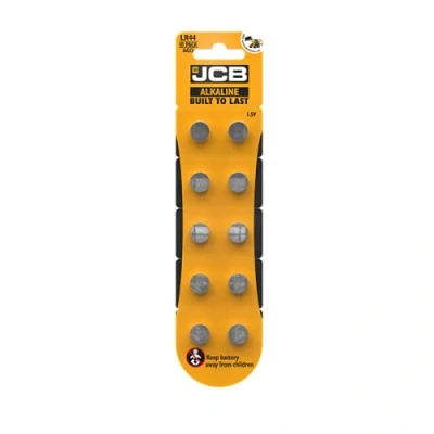 Image of S17184 JCB LR44 Alkaline Batteries Pack of 10