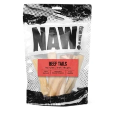 Image of Walter Smith Natural Beef Tails 250g 100% Dog Treat No Artificial Colours or Preservatives Chew