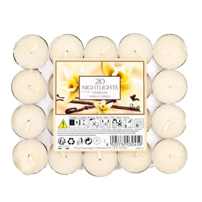 Image of Price&#039;s Aladino Vanilla Nightlights Pack of 20