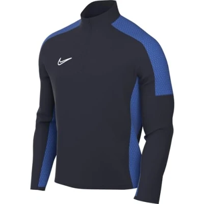 Image of NIKE DR1352 451 M NK DF ACD23 DRIL TOP Jacket Men&#039;s OBSIDIAN/ROYAL BLUE/WHITE Size XS
