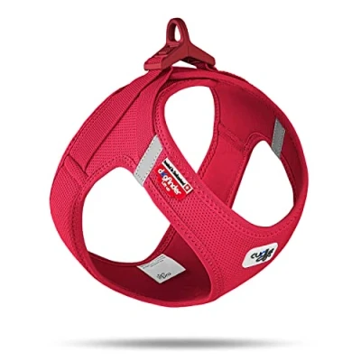 Image of Vest Harness curli Clasp Air Mesh Red XS