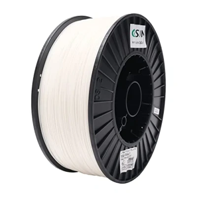 Image of eSUN PLA+ Filament 1.75mm, Enhanced Toughness 3D Printer PLA Plus, Dimensional Accuracy +/ 0.03mm, 3KG Spool (6.6 LBS) Printing for Printers,White