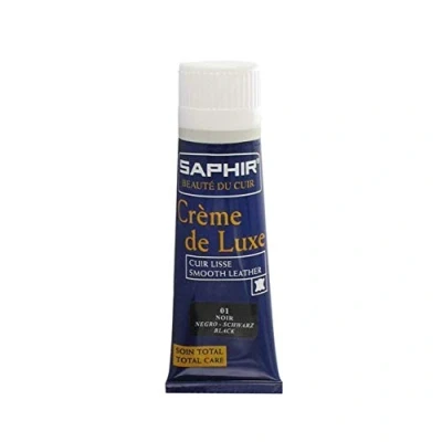 Image of SAPHIR Crème De Luxe Shoe Polish Applicator black NOIR 01