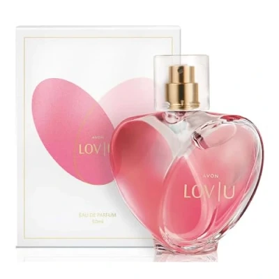 Image of Avon Lov U Eau de Parfum 50ml, Delightful Fruity &amp; Floral Scent, Long Lasting Perfect for Any Occasion, Cruelty Free