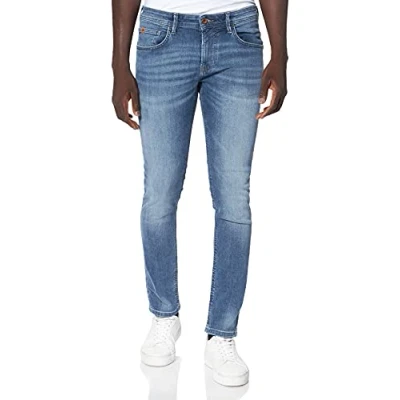 Image of Tom Tailor Denim Men&#039;s 20622022 Culver Skinny Jeans, 10118 Used Light Stone Blue Denim, 32 W/32 L