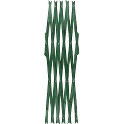 Image of Green Hardwood Expanding Trellis Expands to Approx. 6ft x 2ft (1.82m 0.6m)