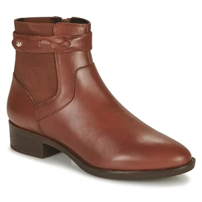 Image of Geox Women&#039;s D Felicity Ankle Boot, Brown, 4 UK