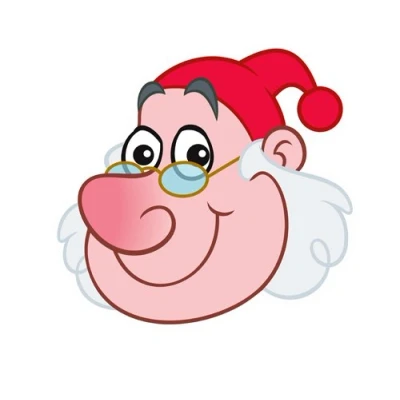 Image of Star Cutouts Printed Card Mask of Smee Jake and the Neverland Pirates