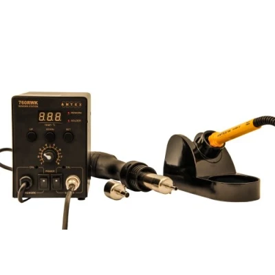 Image of 760RWK Soldering and Hot Air Rework Station with Digital Display from Antex