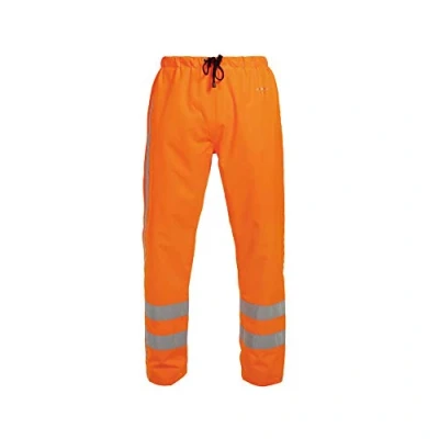 Image of Hydrowear 021150FO XL Bangkok Simply No Sweat Light High Vis Trousers Hi Orange Size