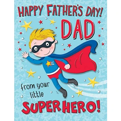Image of Piccadilly Greetings Traditional Father&#039;s Day Card Dad 8 x 6 inches