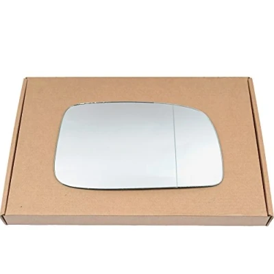 Image of Less4spares Wing Mirror Glass Right Compatible with Toyota Prius 2003 2009 STICK ON Driver Off Side Blind Spot