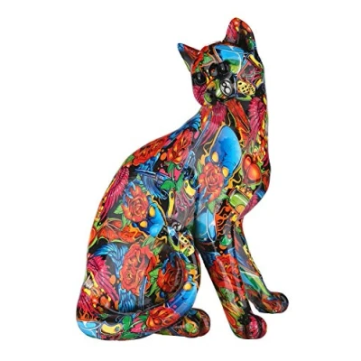 Image of Casablanca modernes Design Animal Figurine, Resin, 1_Multicoloured_h 29 cm, Höhe cm