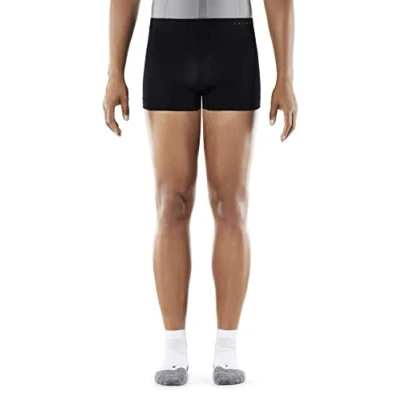Image of FALKE Men&#039;s Cool Boxer Shorts, Breathable, Black (Black 3000), S (1 Piece)