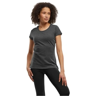 Image of Build Your Brand Women&#039;s Basic Tee Charcoal 5XL