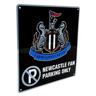 Image of Newcastle No Parking Metal Sign