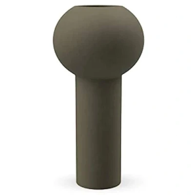 Image of Cooee Design Pillar Vase Colour: Olive Green 32 cm, HI 028 21 OV, Diameter: 17, Height: cm