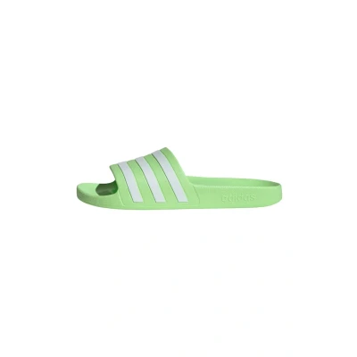 Image of adidas Sportswear Adilette AQUA Pool slides, Size: 10, green spark cloud white Synthetics