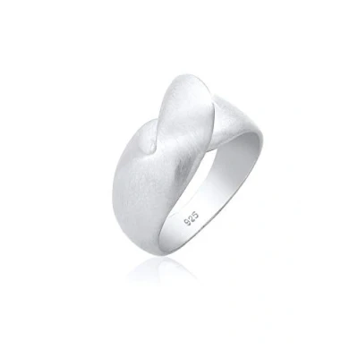 Image of Elli Women&#039;s 925 Sterling Silver Wrapped Ring N 0602131218_54